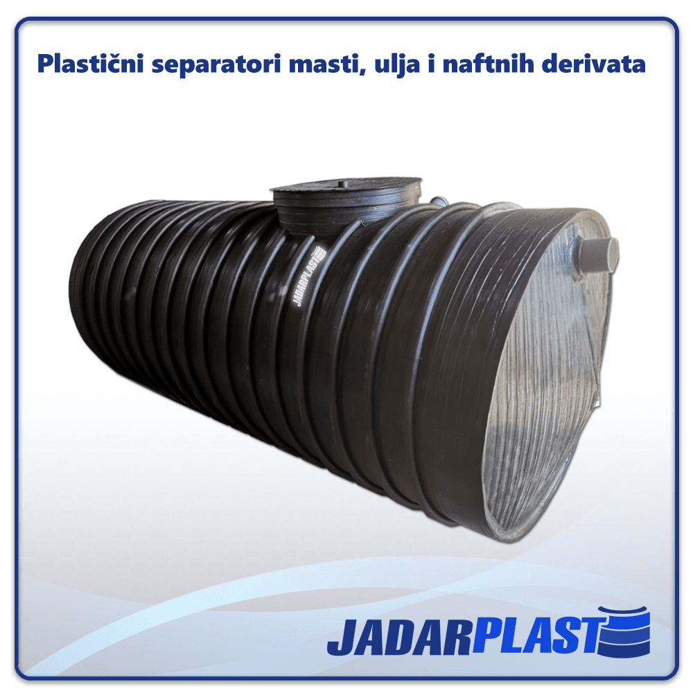 Plastični separatori masti, ulja i naftnih derivata - Plastični separator masti, ulja i naftnih derivata - JADAR PLAST